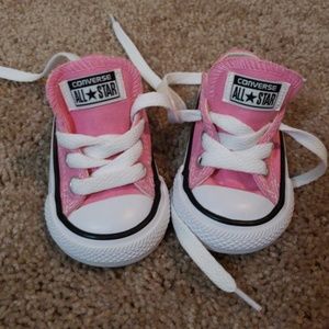 Pink Toddler Converse Shoes